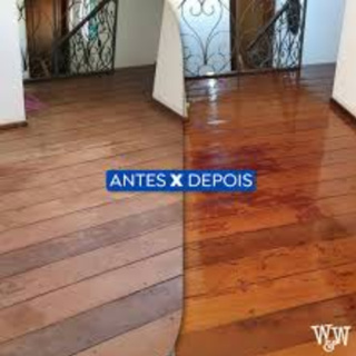 Cera - Piso de madeira, Piso pronto e Carpete de madeira. 1L (W&W) em Oferta na Shopee