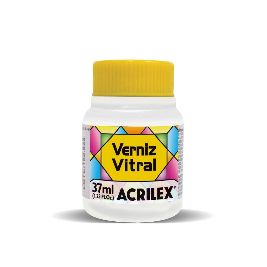 Verniz Vitral 37ml Incolor ACRILEX
