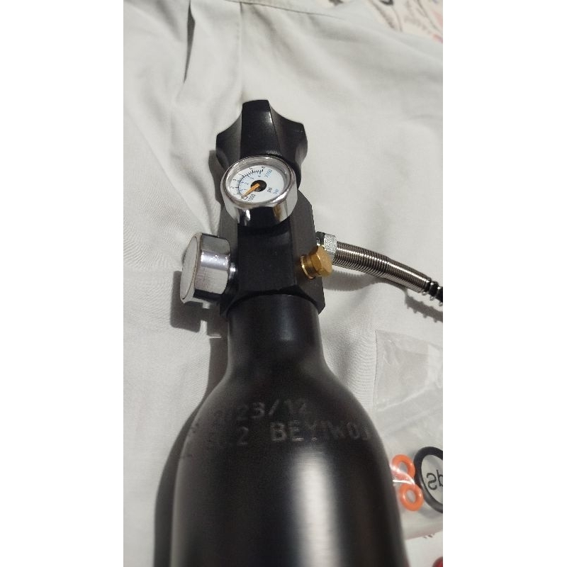 estação de enchimento e cilindro 0.4L pcp