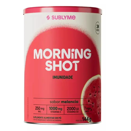 Morning Shot Melancia 144g - Sublyme