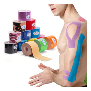 Kinésio Fita Bandagem Tape Elástica Sport Para Dor Lesão 5cm X 5m Alta Performance Cores Sortidas em Oferta na Shopee