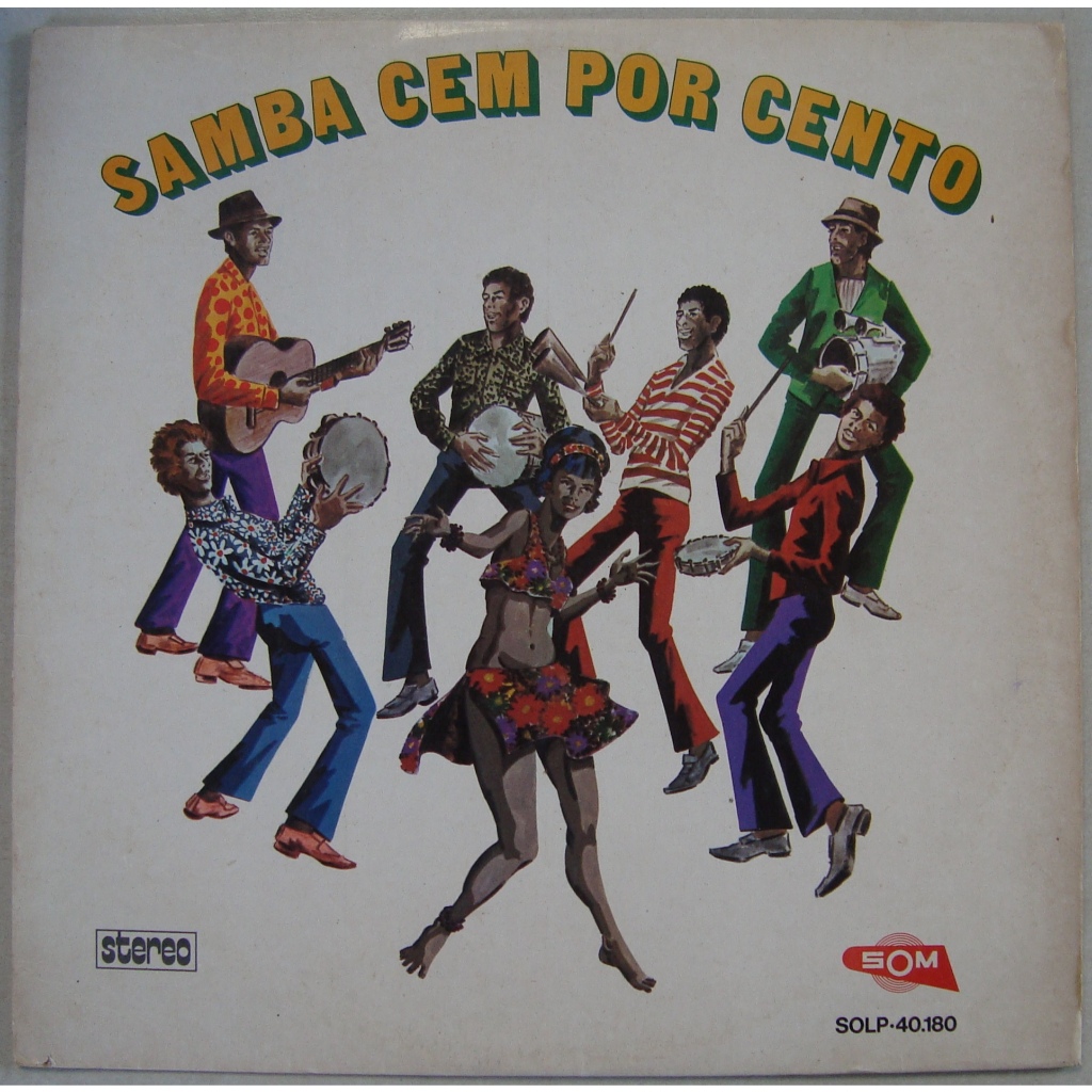 Lp Samba Cem Por Cento 1969, Disco Vinil Coletânea