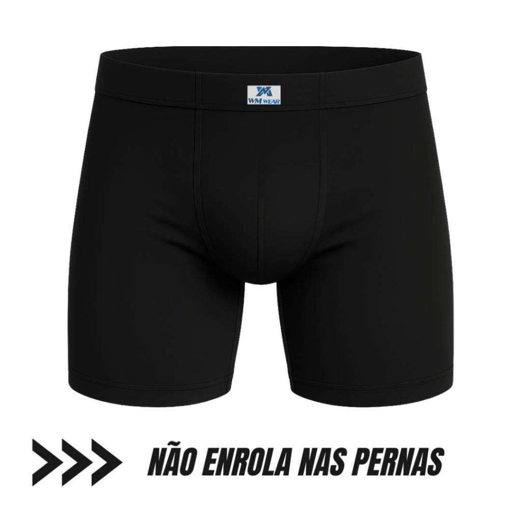 Cueca Ciclista Long Leg Romantic Não enrola nas pernas em Oferta na Shopee