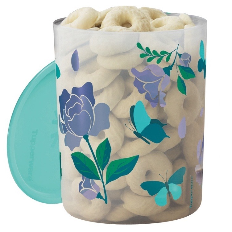Tigela Instantânea 3,3L Linha Slim Borboletas Tupperware