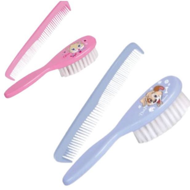 kit escova e pente petita para bebe contem 2 unidades