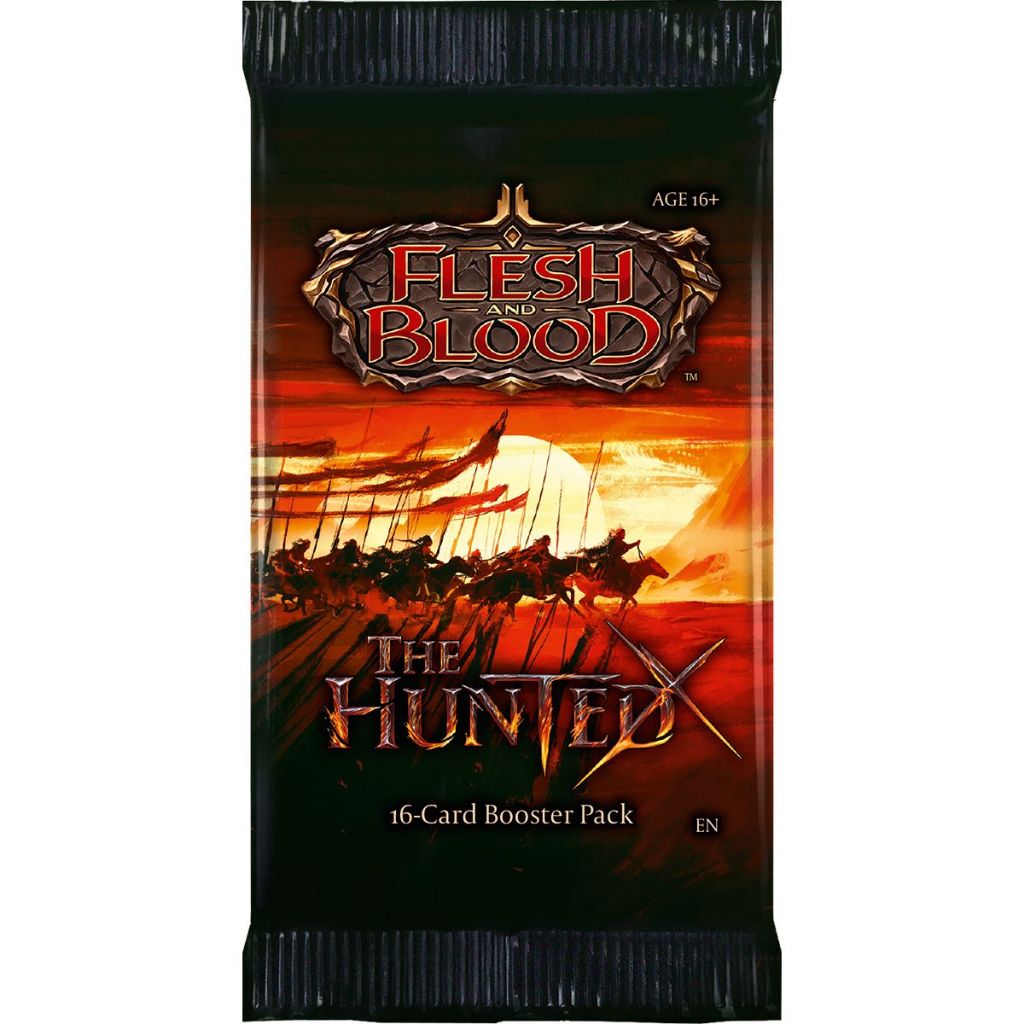 Flesh And Blood Booster Com 16 Cartas The Hunted Inglês