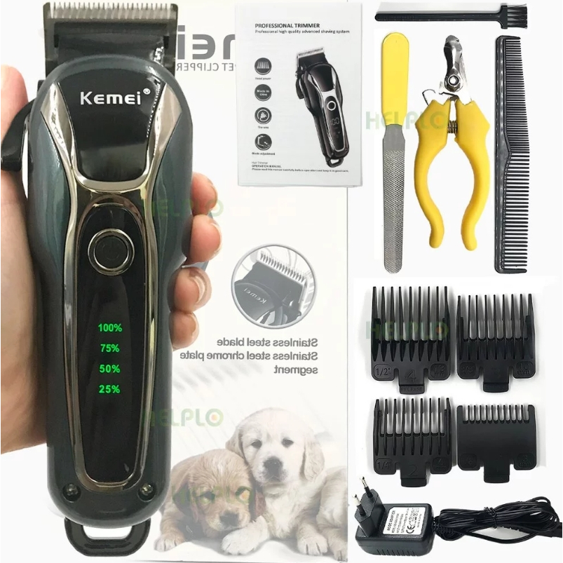 Máquinas de Corte e Barbear Recondicionada KEMEI 1991 em Oferta na Shopee