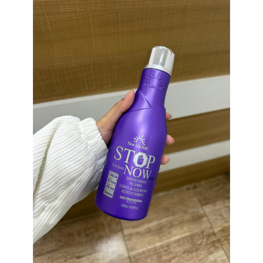Stop Now Força Máxima Pós-Química 500ml New Liss Hair