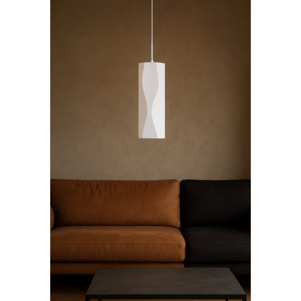 Pendente Slim Polietileno 40cm E-27 1 Lamp. Max 60w