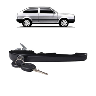 Maçaneta Puxador Externa Gol Quadrado Saveiro Parati Voyage com chave em Oferta na Shopee