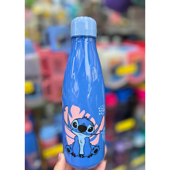 Garrafa Squeeze Pet 600ml Stitch / Plasduran