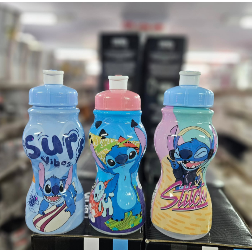 Garrafa Squeeze Pet 250ml Stitch / Plasduran