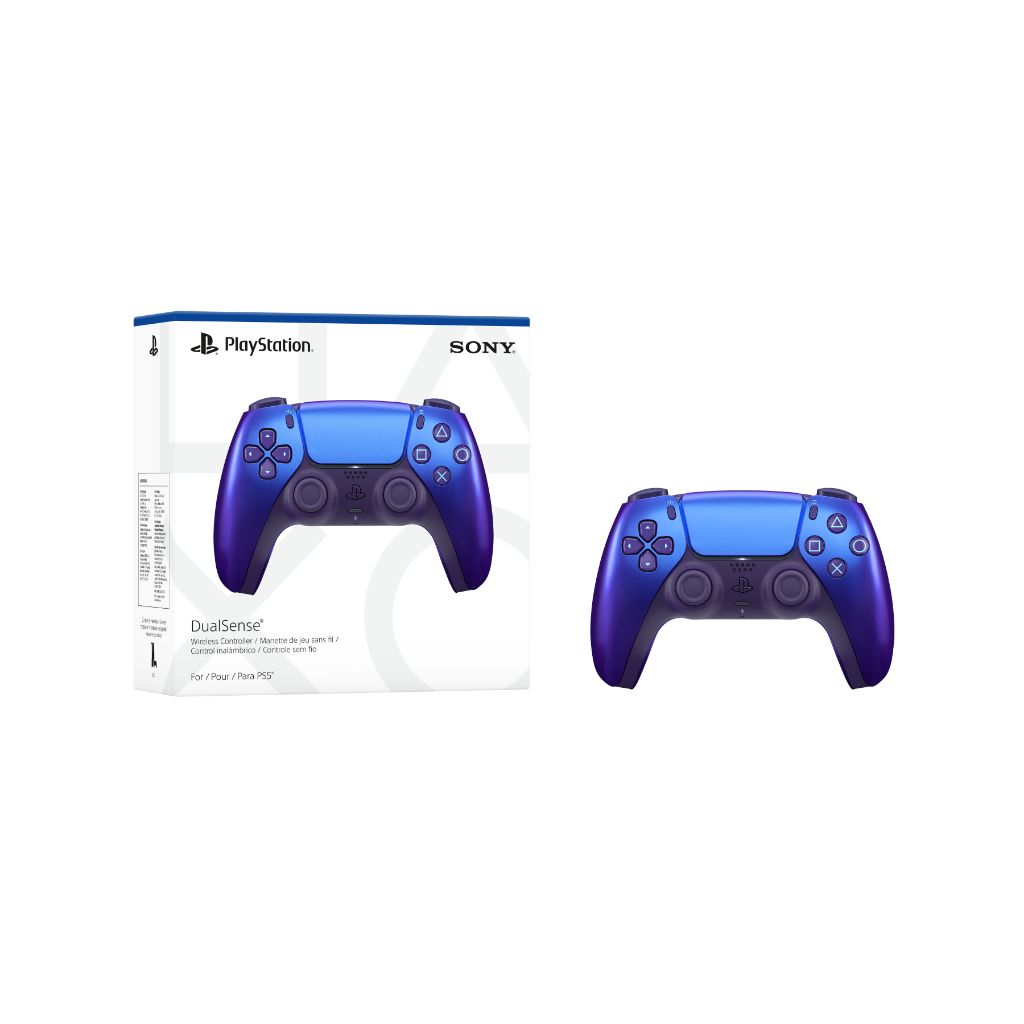 Detalhes do Controle Playstation 5 Sem Fio DualSense Chroma Indigo - PS5