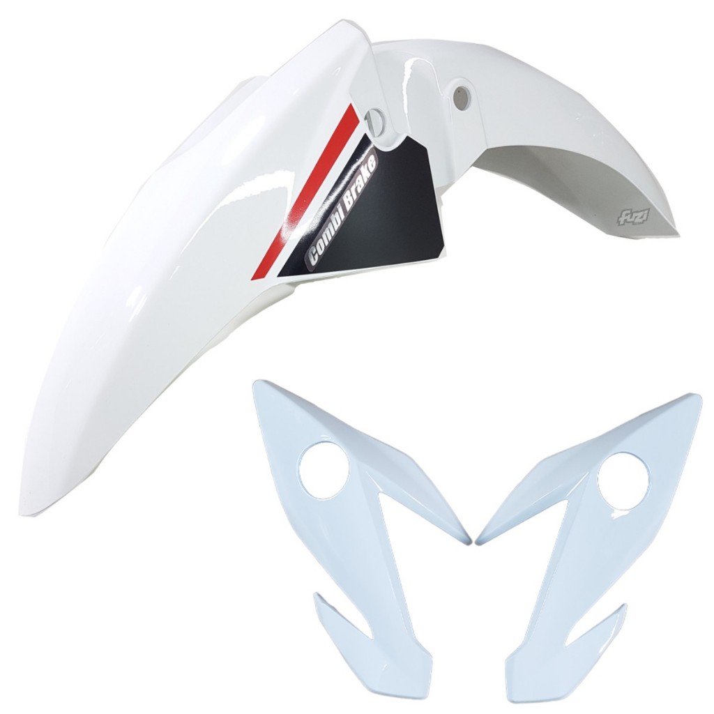 Paralama e Bananinha Titan 160 2024 Kit Carenagem do Farol e Paralama da Titan 160 2024 em Oferta na Shopee