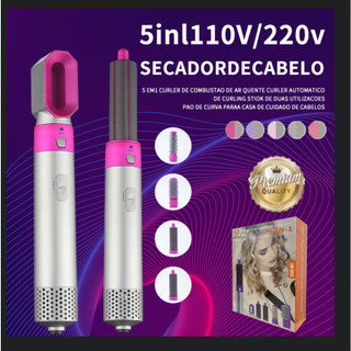 Escova Secadora De Cabelo 5 Em 1 Profissional Modeladora Unique
