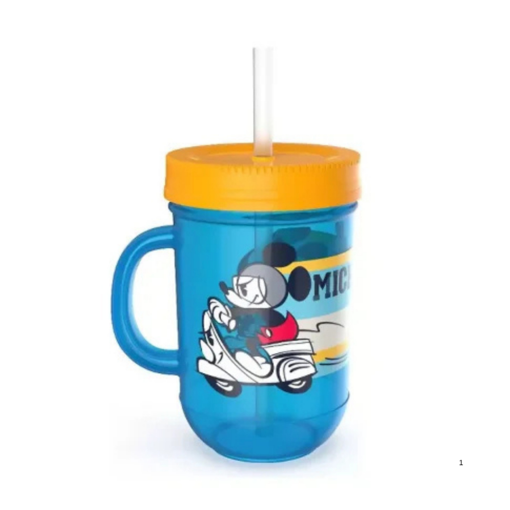COPO MASON PLAST 500ML mickey e minnie em Oferta na Shopee