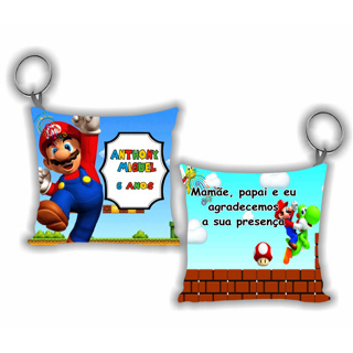 Kit Chaveirinhos Almochaveiros do  Super Mario Bross Personalizados 10 a 60 Unidades em Oferta na Shopee