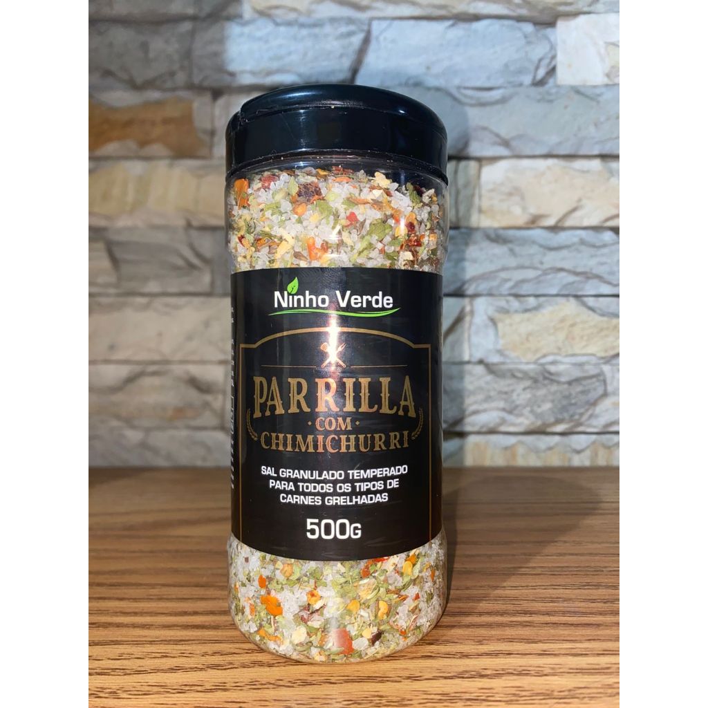 SAL PARRILHA COM CHIMICHURRI 500G-NINHO VERDE
