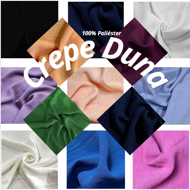 3 m Tecido Crepe Duna 100% Poliéster (3m x 1.50m)Blazers, calças de Alfaiataria, Vestidos Sociais, Saias e camisas