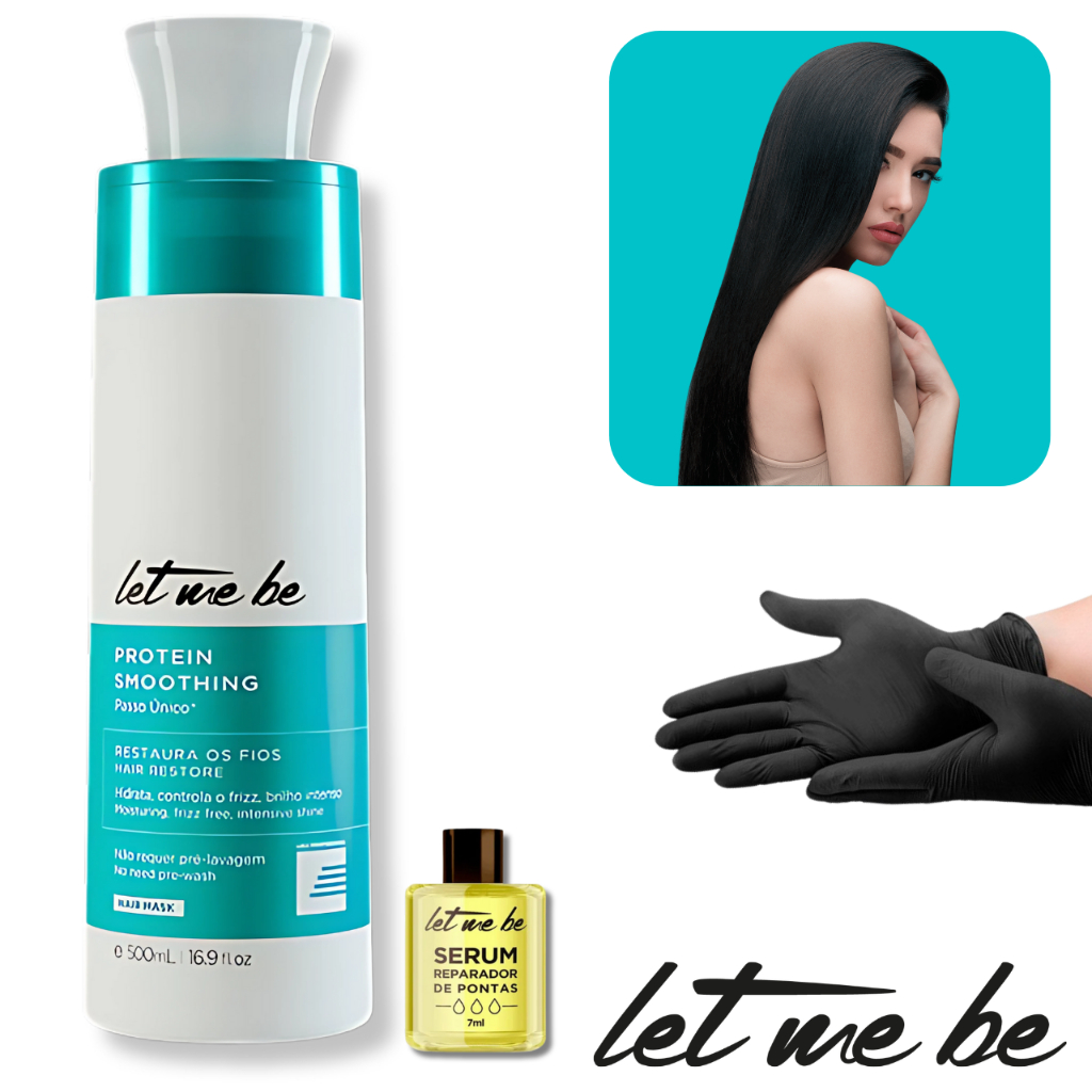 Let Me Be Protein Smoothing 500ml em Oferta na Shopee