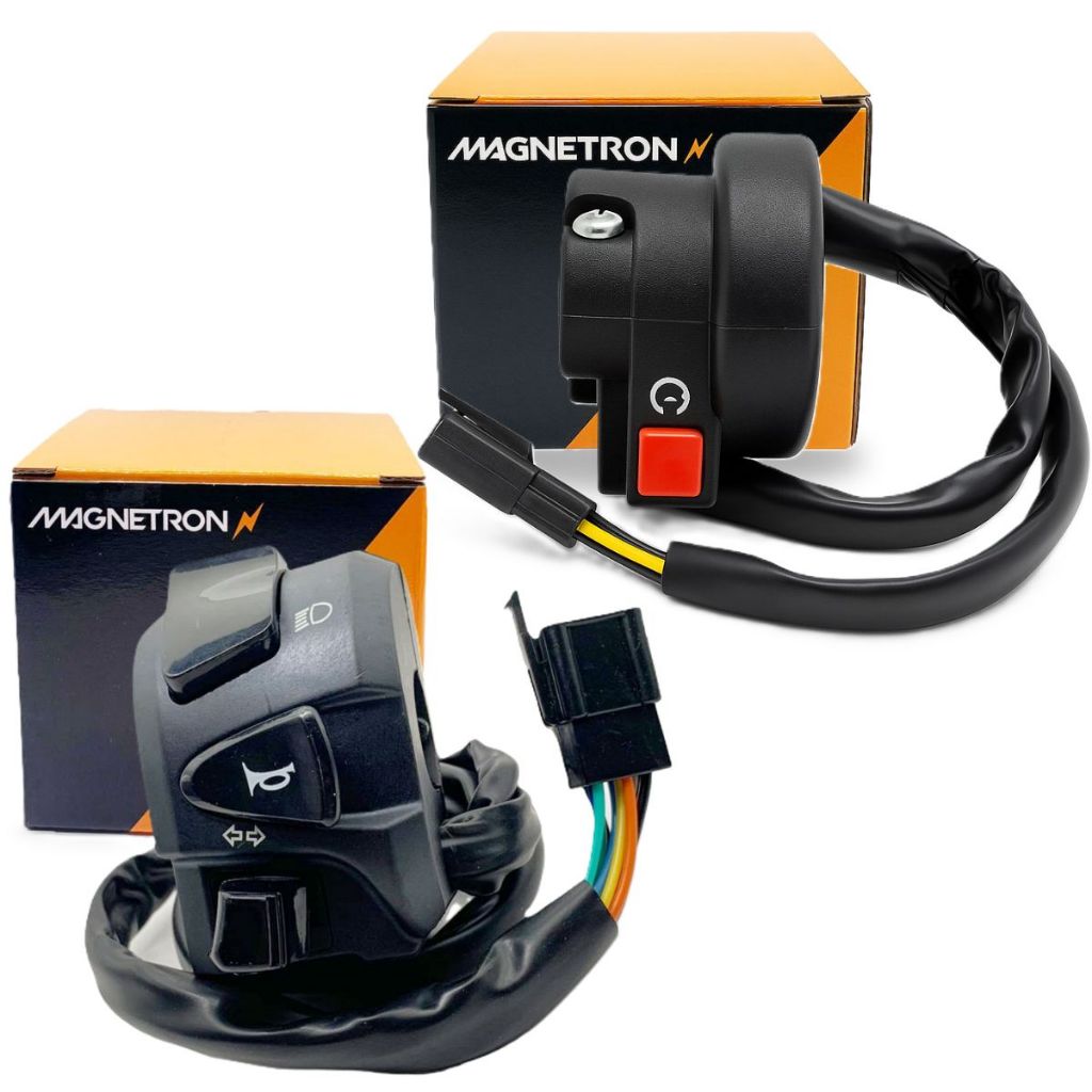 Chave de Luz e Punho de Partida Cg 160 Titan Ex Flex 2016-2020 Magnetron em Oferta na Shopee