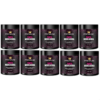 PASTA MODELADORA PREMIUM 500G 10 UNID em Oferta na Shopee