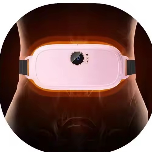 Cinta Compressa Térmica Massageadora Abdominal Para Cólica Menstrual Aquecimento Massagem em Oferta na Shopee