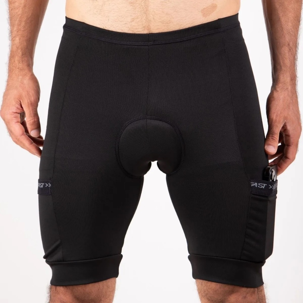 Bermuda Short de ciclismo gel Masculino Confortavel forro Super GEL Be Fast Roupa de bike