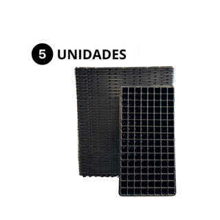 5 BANDEJAS P/ MUDAS 128 CÉLULAS em Oferta na Shopee