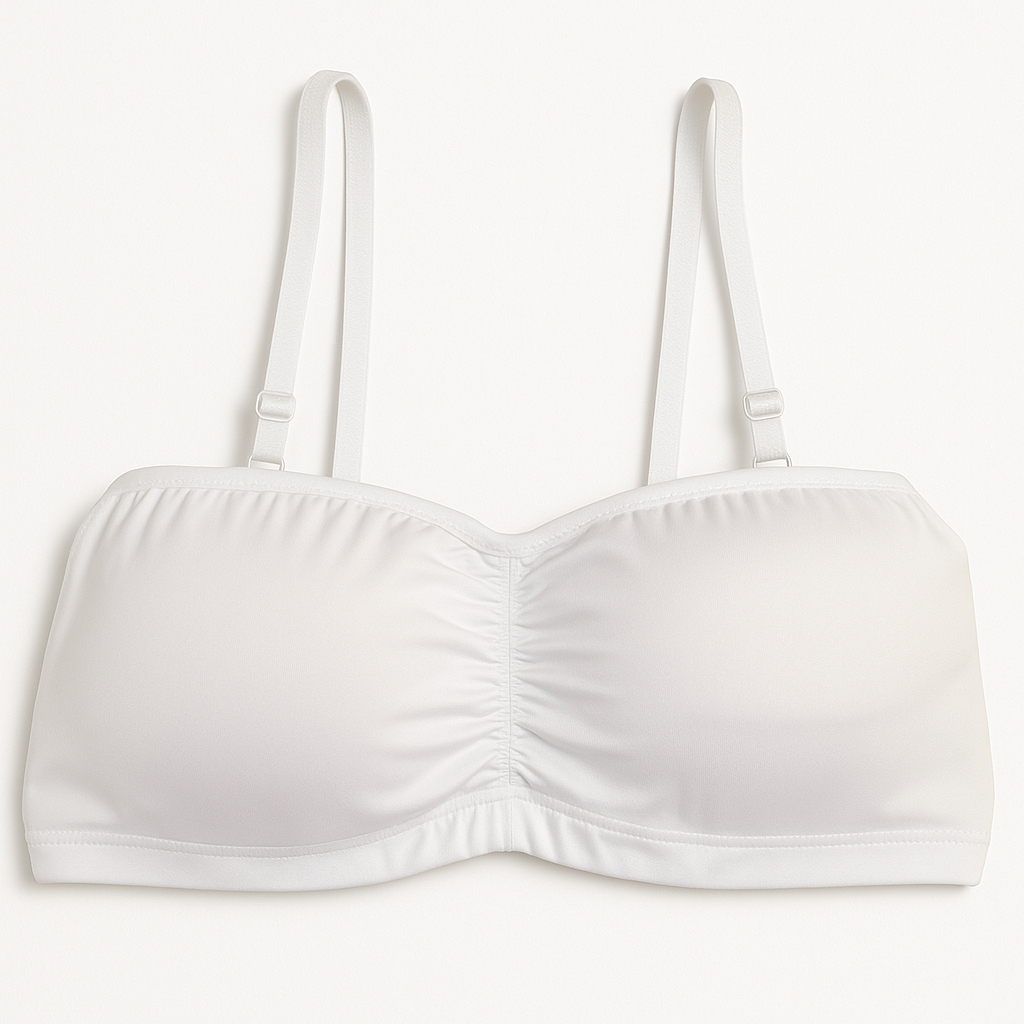 Kit 2 Top Faixa Feminino Com Alça Removível Fina Bojo Removível Liso Treino Academia Conforto