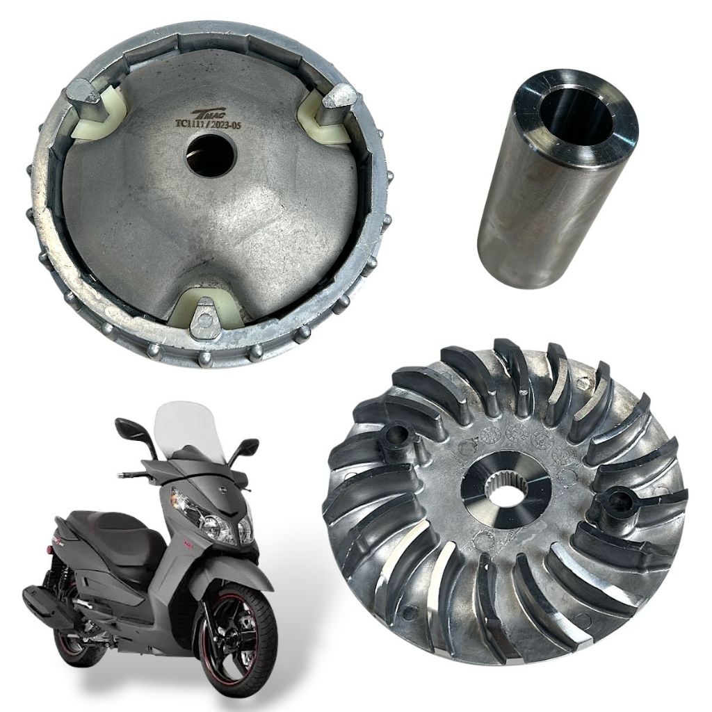 Kit Embreagem Primaria Completa Moto Dafra Citycom 300i 2011 Até 2016