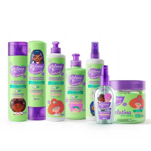 Produtos Kolene Cachinhos Shampo, Condicionador, Ativador, Creme de Pentear, Spray, Gelatina e Colonia (Escolha os seu)