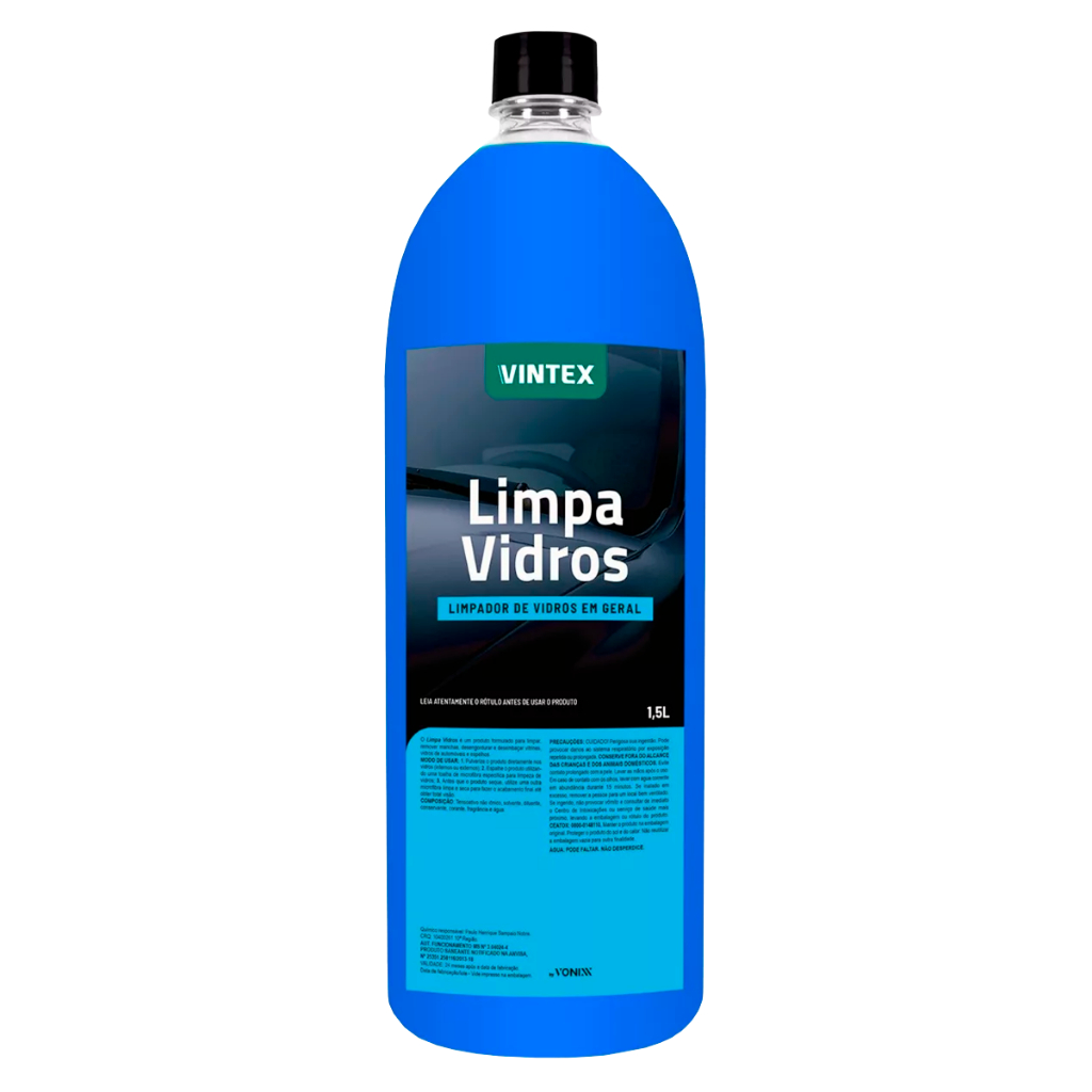 Limpa Vidros Espelhos Limpador Automotivo Vintex Vonixx 1,5l em Oferta na Shopee