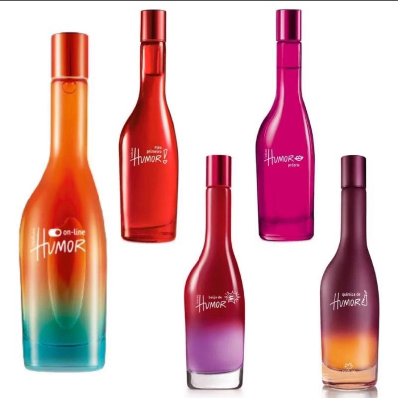 Perfumes Colônia Natura Humor  Feminino 75ml - Novos e Lacrados. em Oferta na Shopee