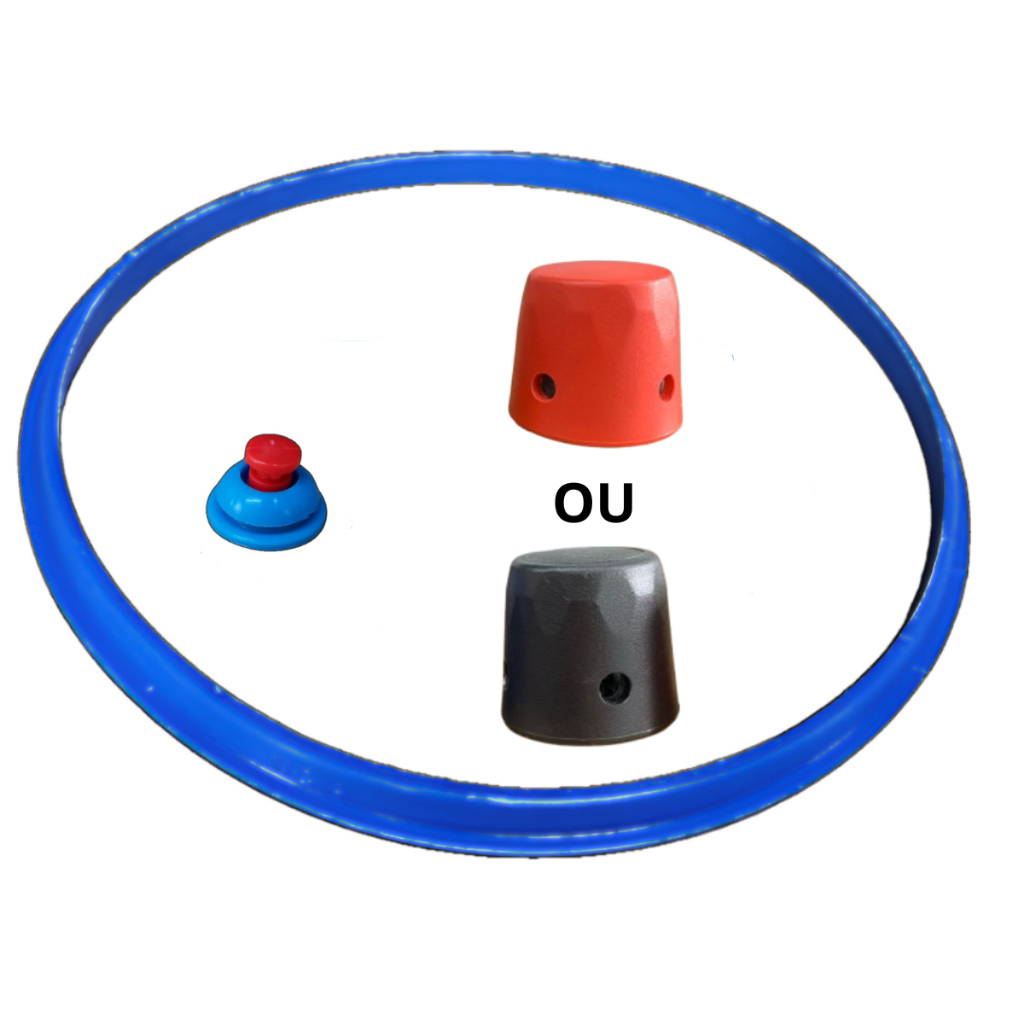 Kit Panela De Pressão 3 a 4,5L Borracha + Peso + Valvula Azul em Oferta na Shopee