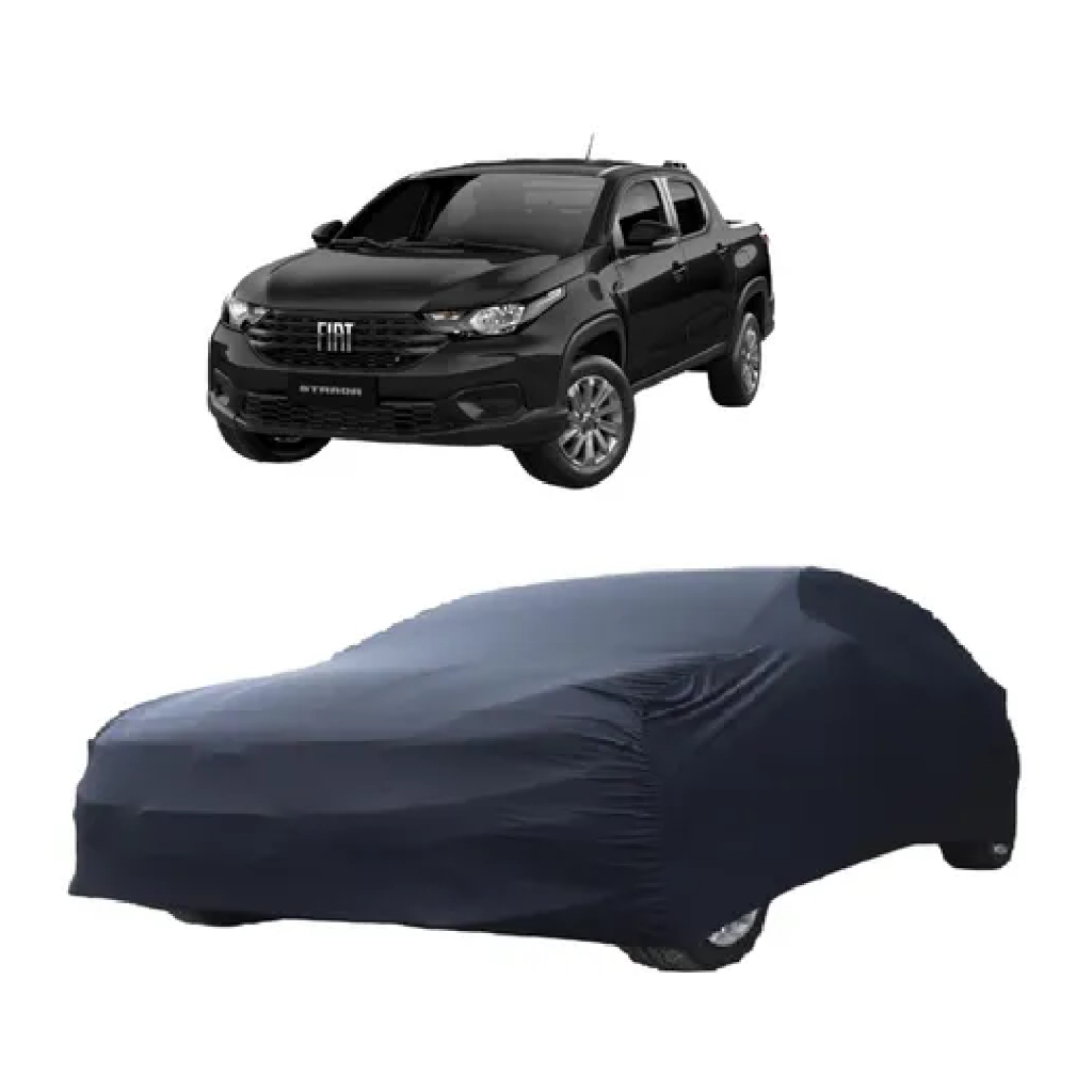 Capa De Cobrir Proteção Carro Strada Volcano C/dupla anti risco E Poeira Em Nylon