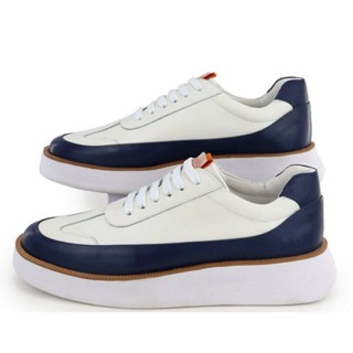 Tênis Masculino Elegante Estiloso Moderno Casual Confortável Couro Legítimo em Oferta na Shopee