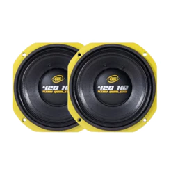 Kit com 2 Alto Falante Médio 8 Pol Eros E420 HQ 420W Rms 8 Ohms