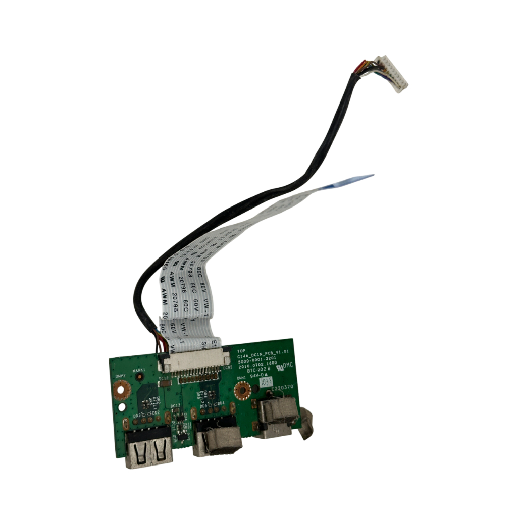 Placa Power Jack + Usb Notebook Microboard Ei5xx Original 12 (
