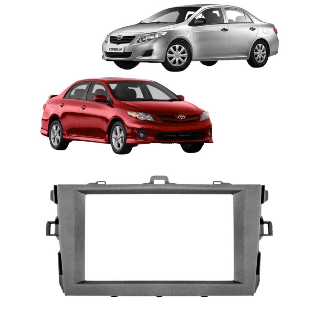 Moldura Corolla 2 DIN 7 Polegadas
