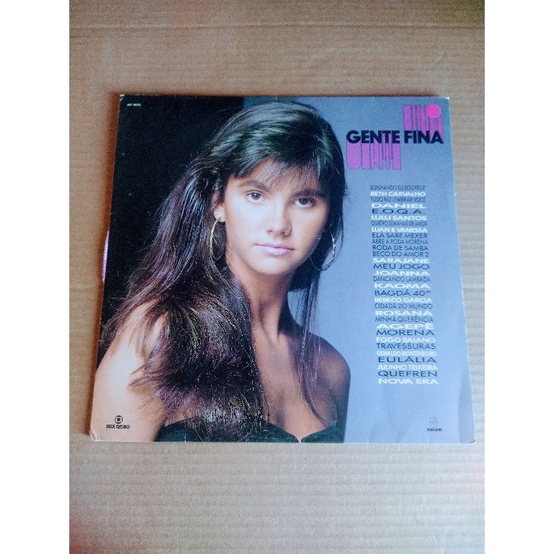 LP Trilha Sonora Novela Gente Fina  1990  NACIONAL