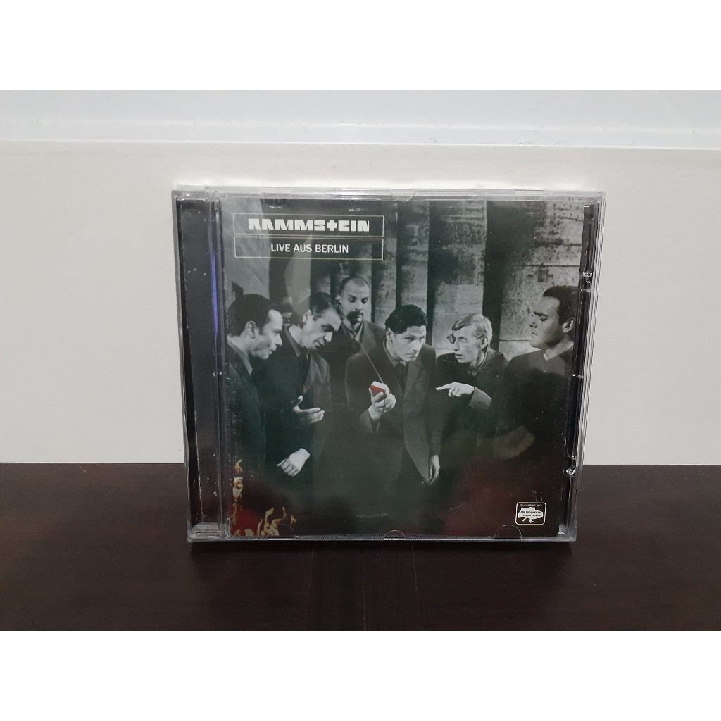 CD Rammstein "Live Aus Berlin", importado, edição ucraniana 2007