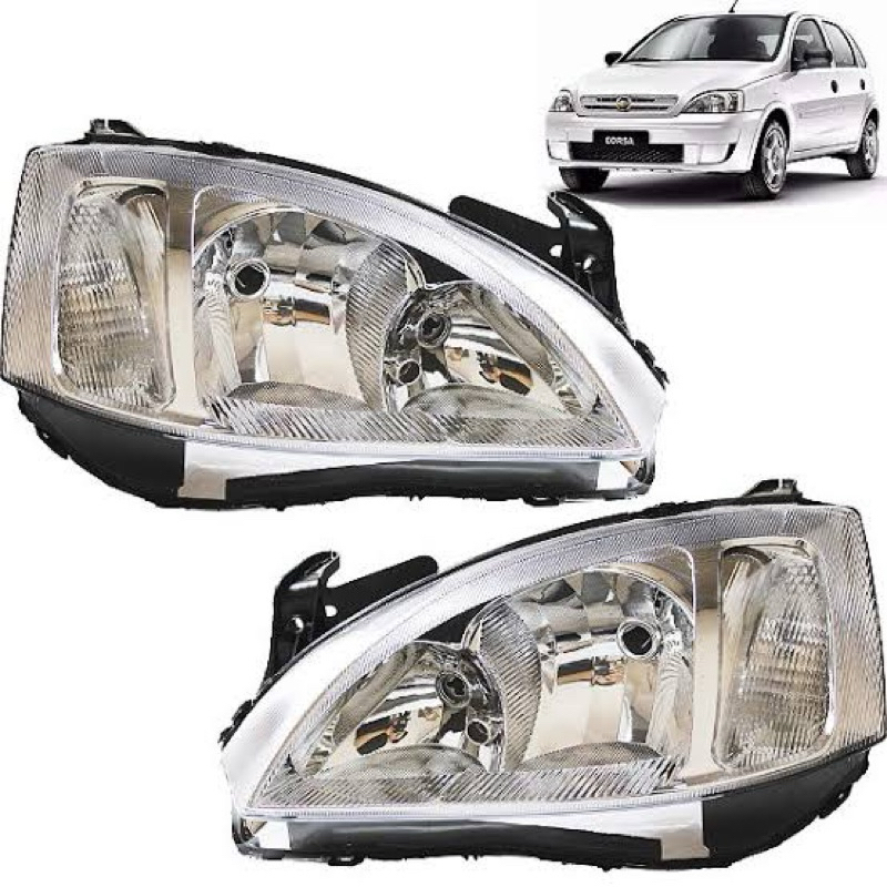 Par Do Farol Gm Corsa Montana 2003 2004 2005 2006 2007 2008 2009 2010 2011 2012 em Oferta na Shopee