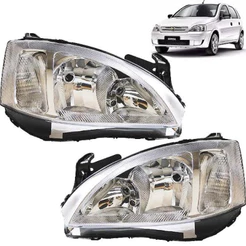 Par Do Farol Gm Corsa Montana 2003 2004 2005 2006 2007 2008 2009 2010 2011 2012