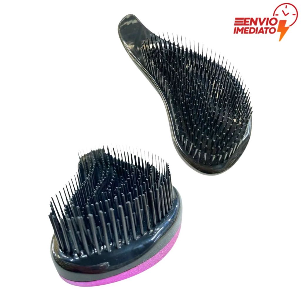 Escova Mágica Para Cabelo com Cabo Para Desembaraçar Banho