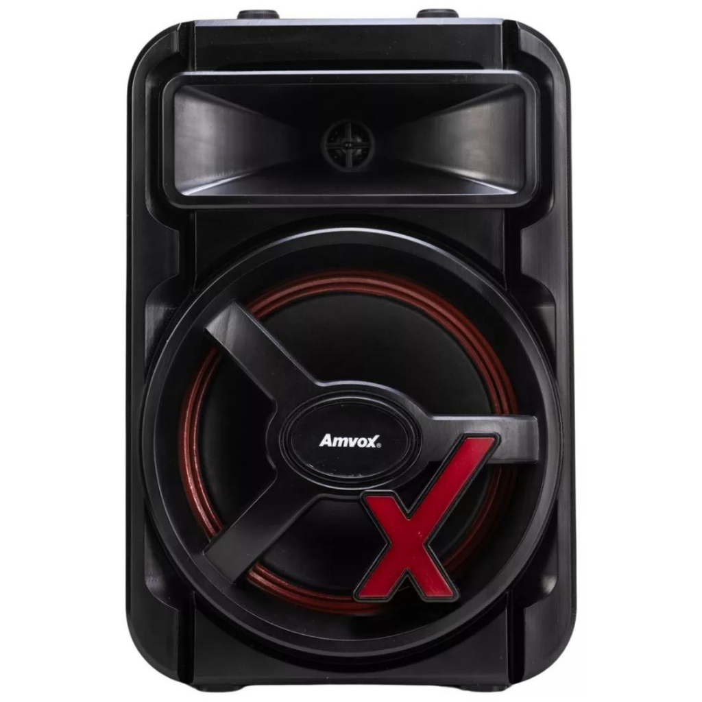 Caixa de Som Amplificada Amvox ACA 251 New X Alto Falante de 8 Polegadas 250W Bluetooth Bivolt em Oferta na Shopee