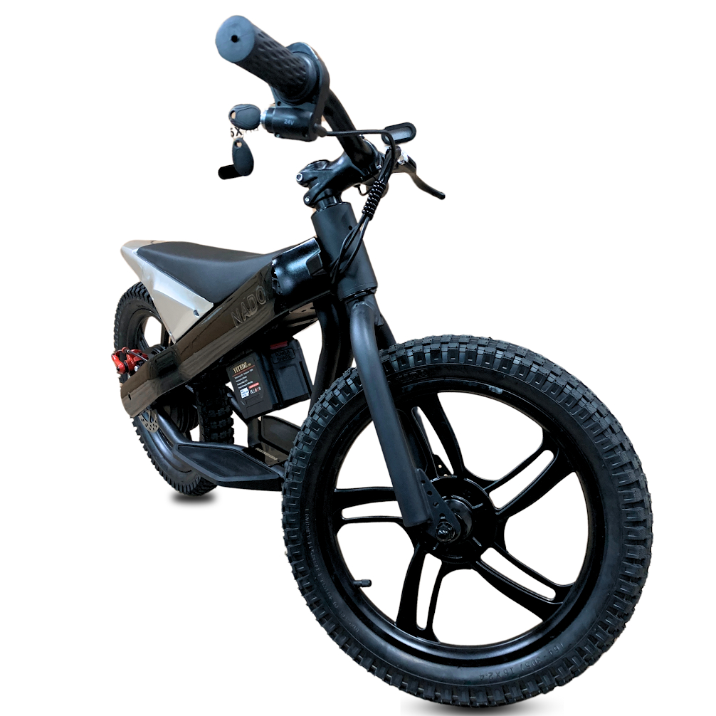 Bicicleta Elétrica Para Criança Nado Shark 300W 24V 8AH Bateria Lítio infantojuvenil Várias Cores em Oferta na Shopee