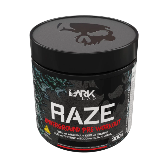 Pré-Treino Raze underground Pre Workout 300g Dark Lab — imagem 1