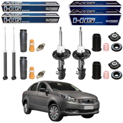 KIT 4 AMORTECEDOR GRAND SIENA 2012 A 2021 NAKATA + KIT