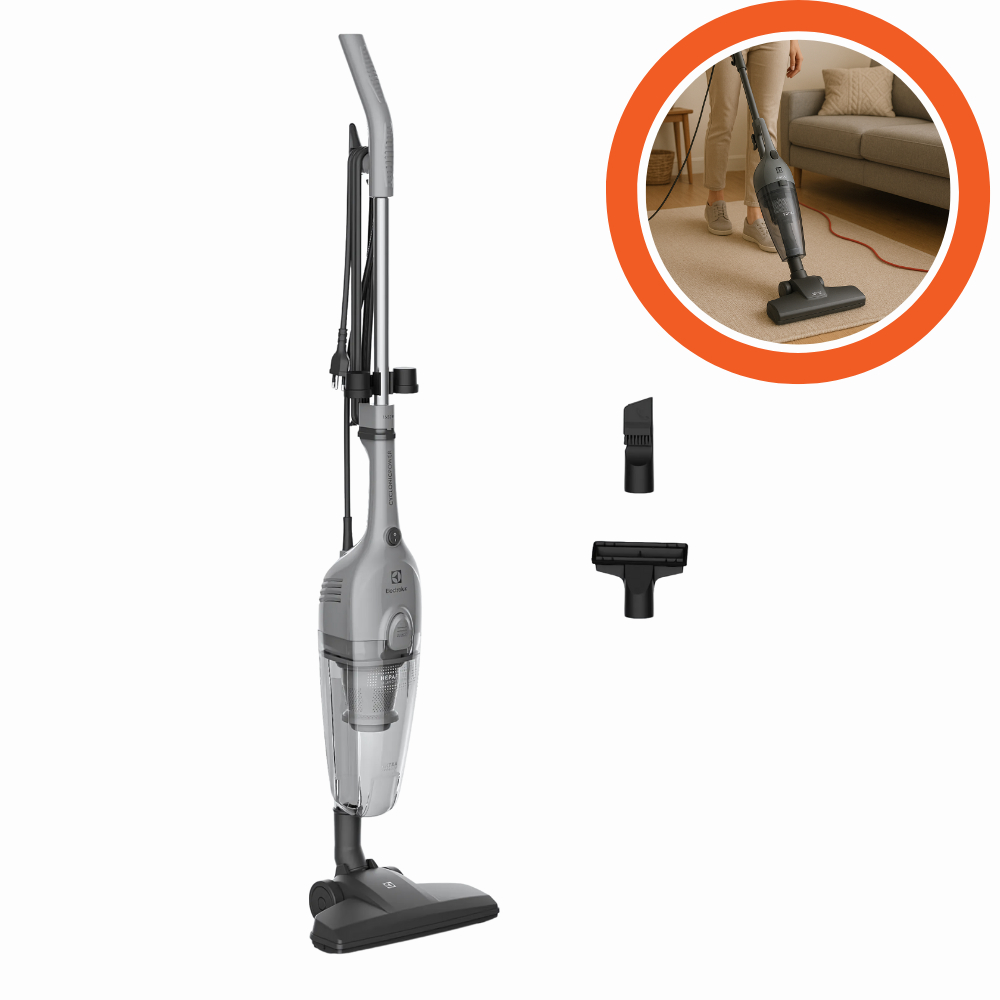 Aspirador de Pó Vertical Electrolux STK16 Portátil 2 em 1 Alta Sucção